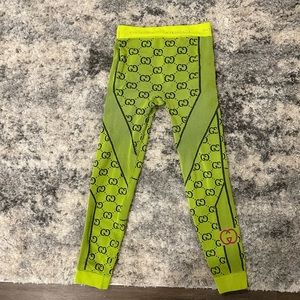 Gucci green leggings